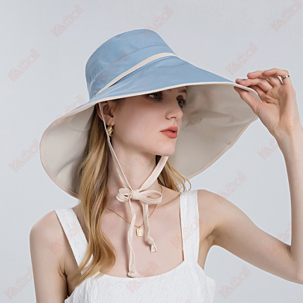 cute cotton polyester summer hats